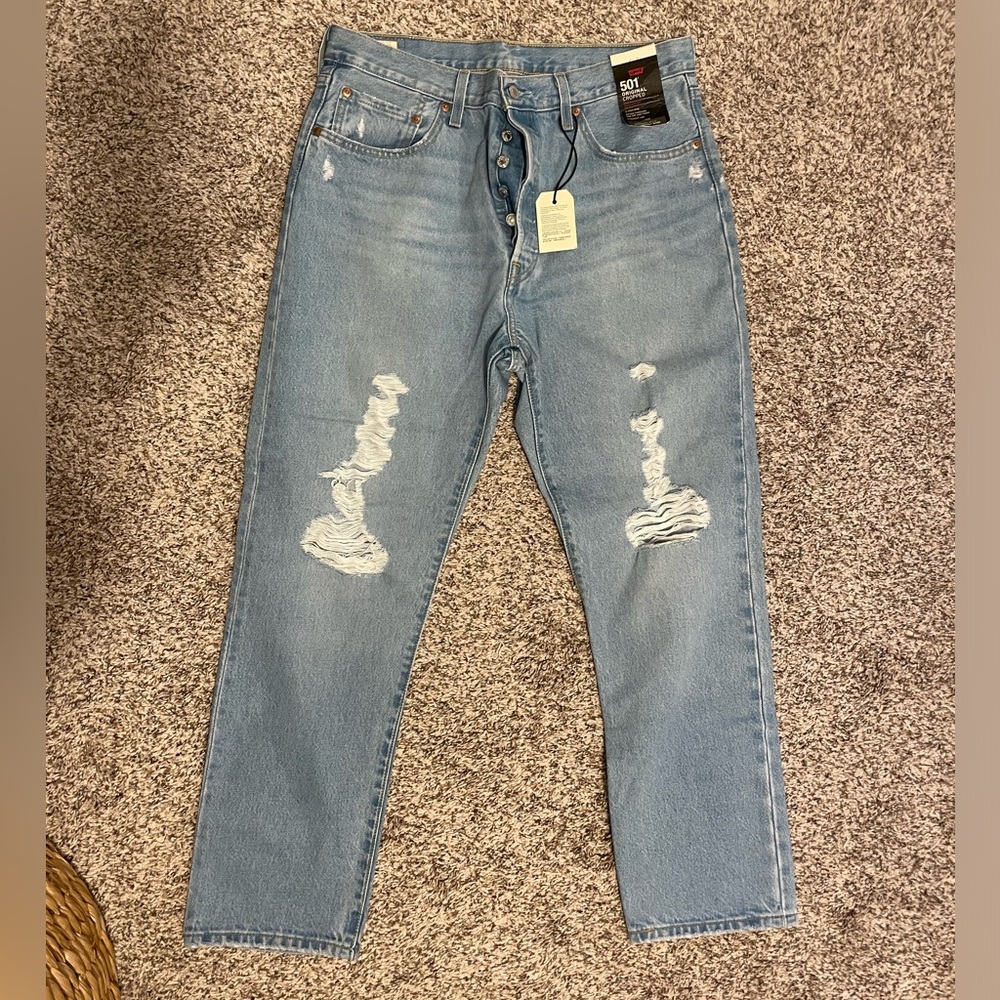 Levi’s 501 Crop Jeans